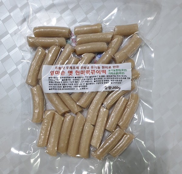 엄마손 옛 현미떡볶이 200g